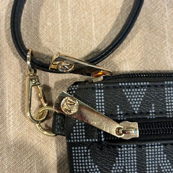 MKF Collection Geneve M Signature Crossbody Wristlet Bag by Mia K - Picture 3 of 5